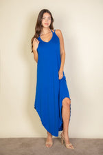 Solid Cami Double Strap Loose fit Dress (CAPELLA)