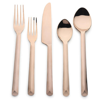 Ariella PVD 5 Pc. Flatware Set INOX Artisans