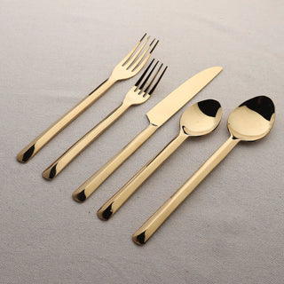 Ariella PVD 5 Pc. Flatware Set INOX Artisans