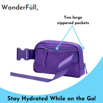 Purple HydroBeltbag® with Removable HydroHolster®