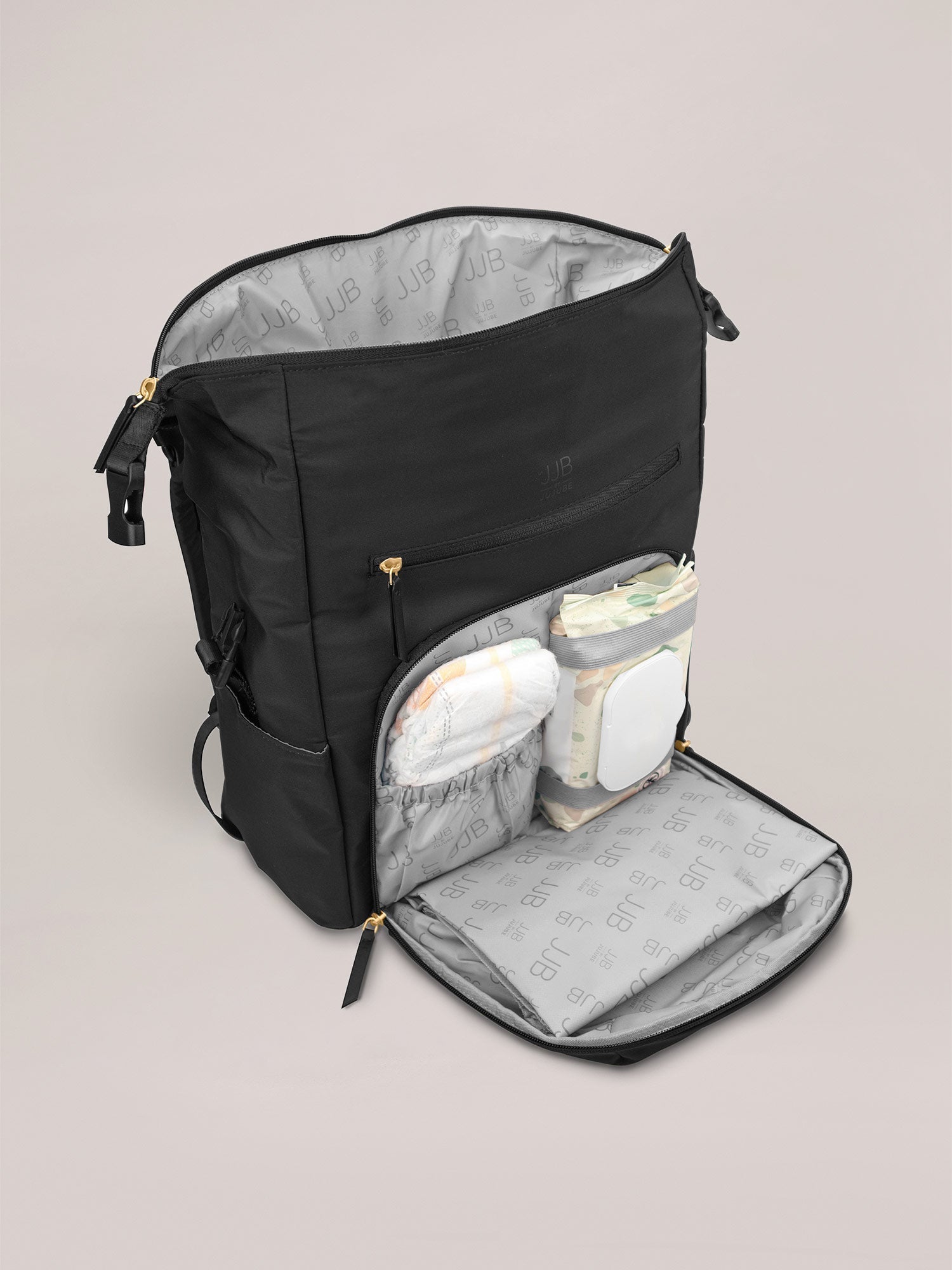 Modern Backpack Diaper Bag - Black JuJuBe