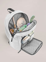 Deluxe Backpack Diaper Bag - Grey - By Baano