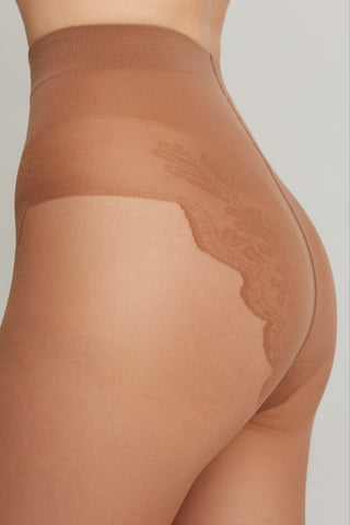Tights Conte Bikini 20 Den - Ajour Top - By Baano