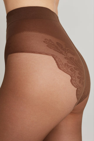 Tights Conte Bikini 20 Den - Ajour Top - By Baano