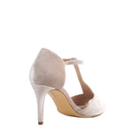 Blondie T-Strap Velvet Heels
