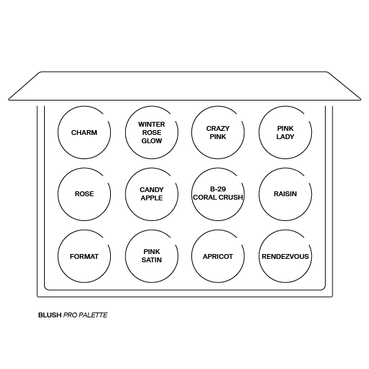 Pro Palette - Blush