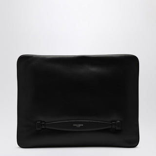 Black Nappa Leather Handbag - By Baano