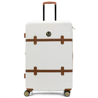 Grace Expandable 25" Medium Checked Retro Suitcase - By Baano