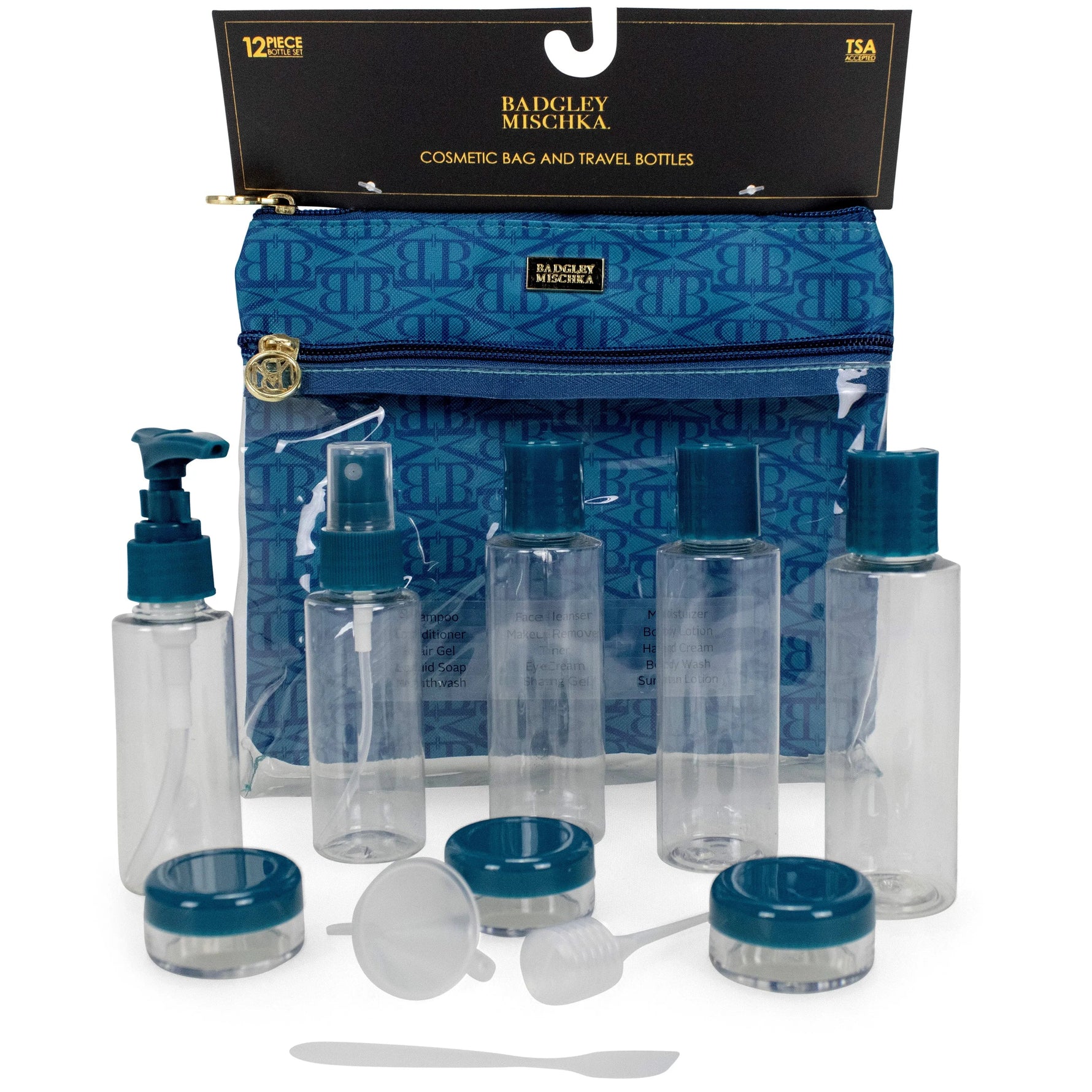 Essence TSA Approved 12 Piece Bottle Set - By Baano
