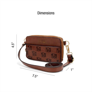 Madalyn Monogram Belt Bag | Crossbody Sling