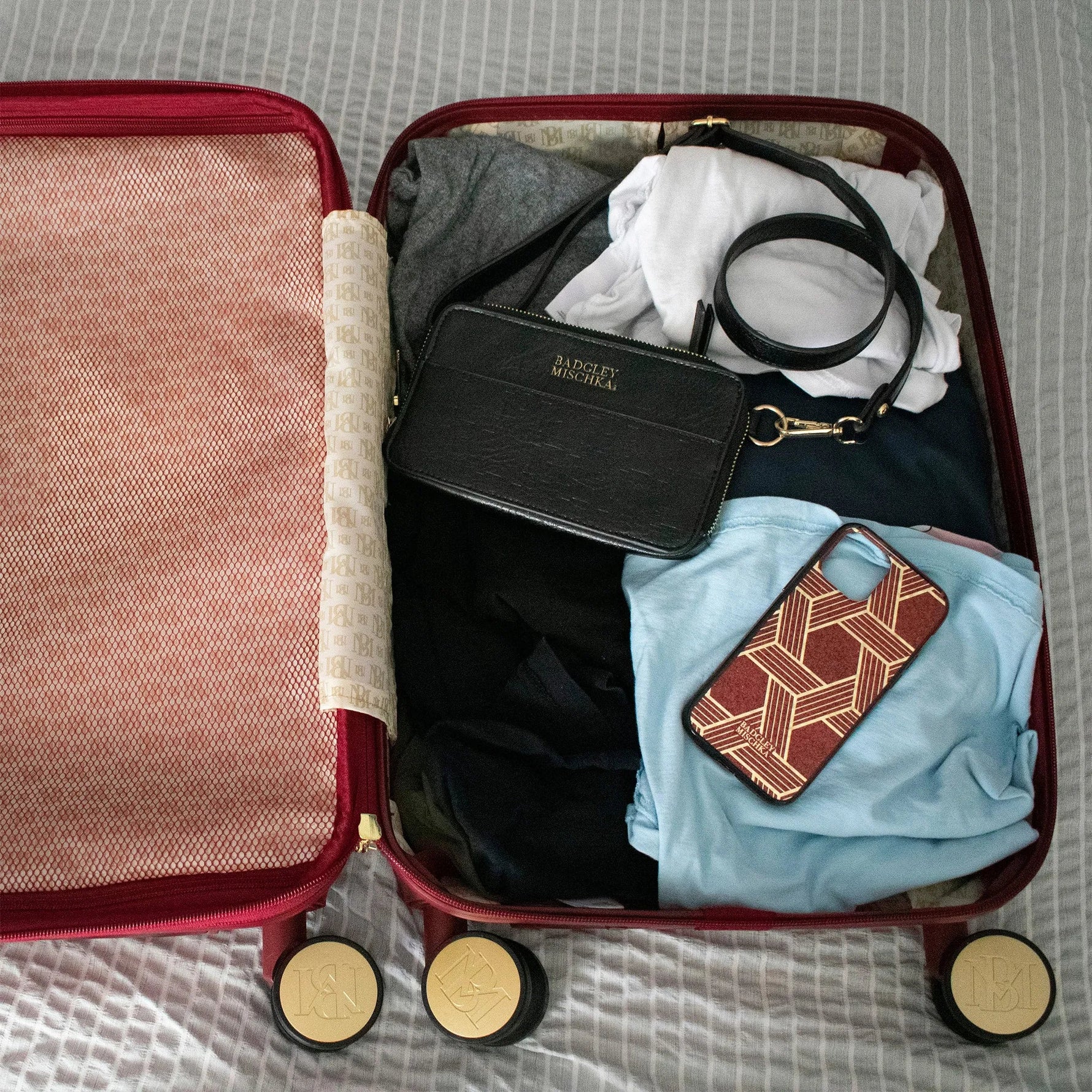 Madalyn Monogram Belt Bag | Crossbody Sling - By Baano