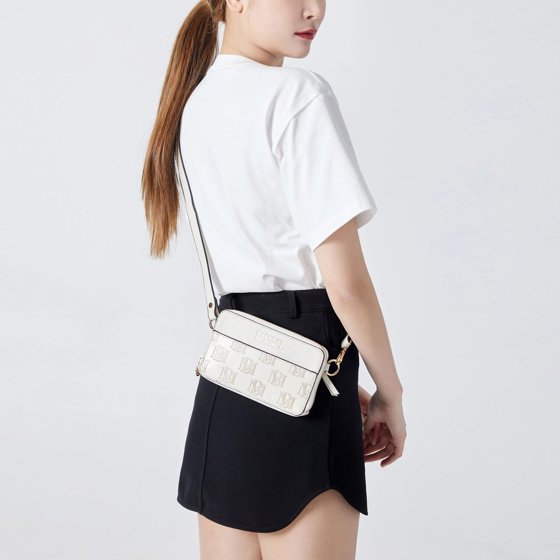 Madalyn Monogram Belt Bag | Crossbody Sling - By Baano