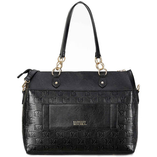 Madalyn Rustic Vegan Leather Weekender Tote Bag