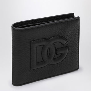 Black Bi-fold Wallet With Logo - By Baano