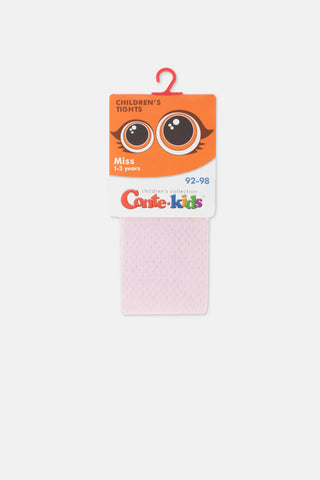 Conte-Kids Cotton Tights Miss 616 - Mesh Pattern - By Baano