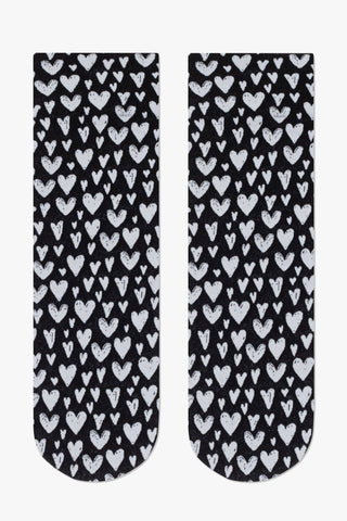 Socks Conte Fantasy - Heart Pattern - By Baano