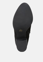 Bria Peep Toe Ankle Boots