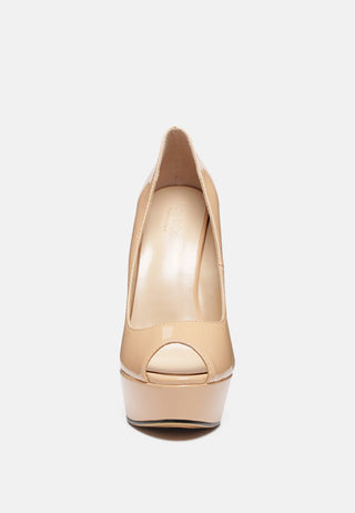 Brielle Peep Toe Stiletto Sandals