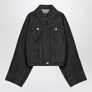Dark Blue Denim Jacket - By Baano