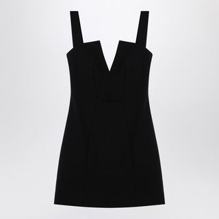 Black Crêpe Mini Dress - By Baano
