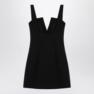 Black Crêpe Mini Dress - By Baano