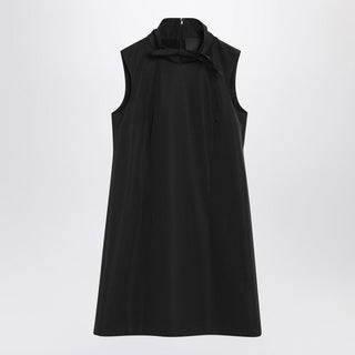 Black Mini Dress With Bow