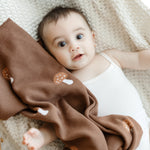 Luxury Knit Mushroom Swaddle Baby Blanket - By Baano