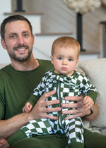 Bamboo Baby Christmas Sleepers | Matching Family Holiday Pajamas - Christmas Trees