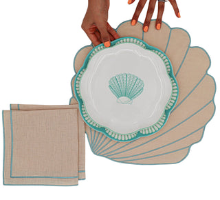 Balearic Blu Starter Plate - Set of 4 (+1 Bonus Plate)