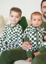 Bamboo Toddler and Kids Christmas Pajamas | Matching Family Holiday Set - Christmas Trees