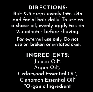 Cedarwood Spice Beard Oil - By Baano