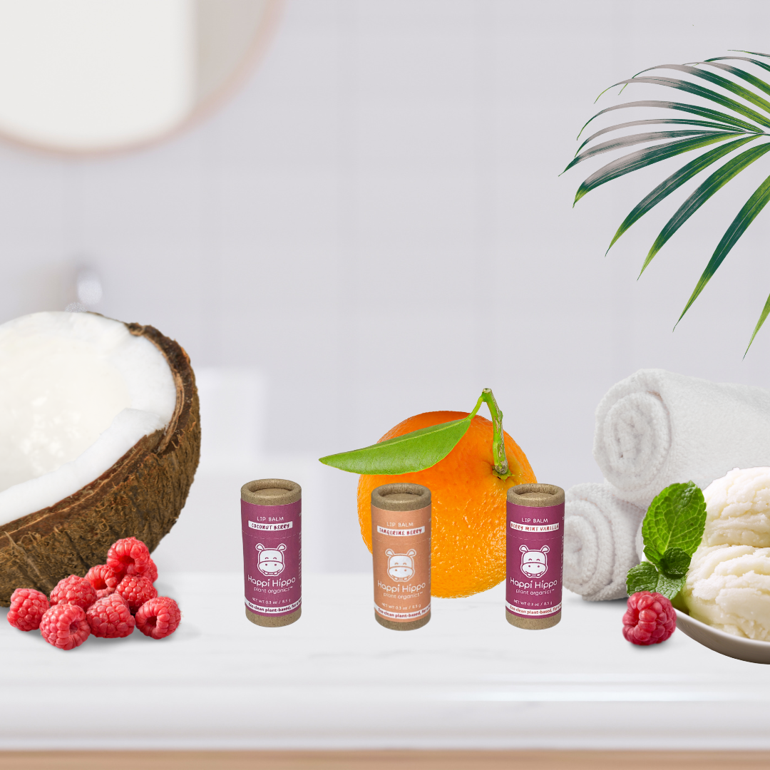 Vegan Lip Balm Trios - By Baano