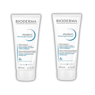 Bioderma Atoderm Foaming Gel 200 ml - Face Wash Gel -2 Pack
