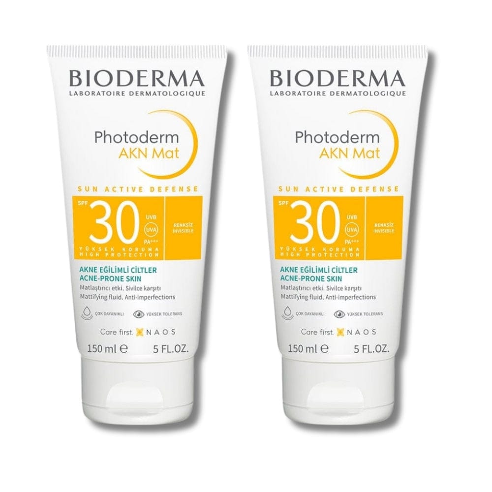 Bioderma Photoderm AKN Mat SPF30 150ml -2 Pack - By Baano