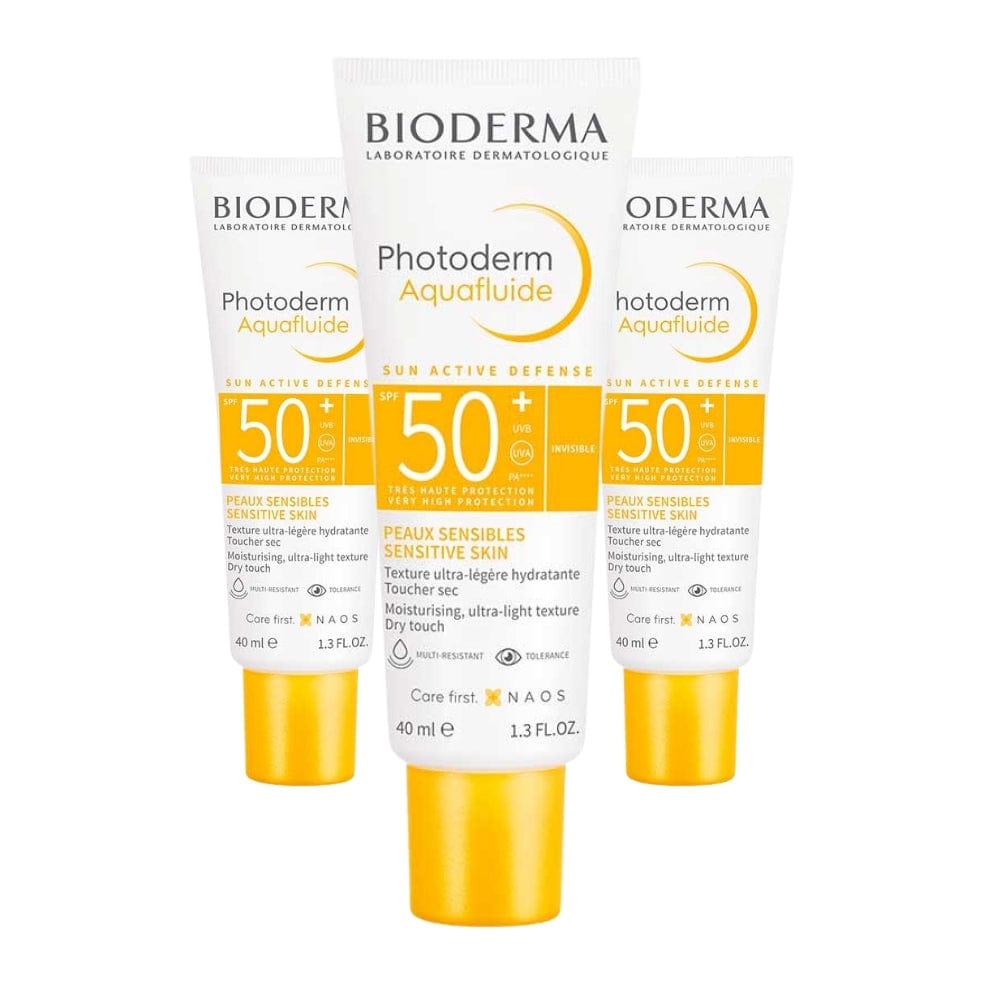 Bioderma Photoderm Aquafluide SPF50+ 40ml -3 Pack - By Baano