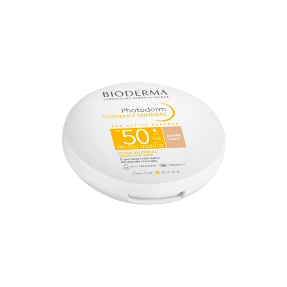 Bioderma Photoderm Compact Light Mineral Sunscreen SPF50+ 10g - By Baano