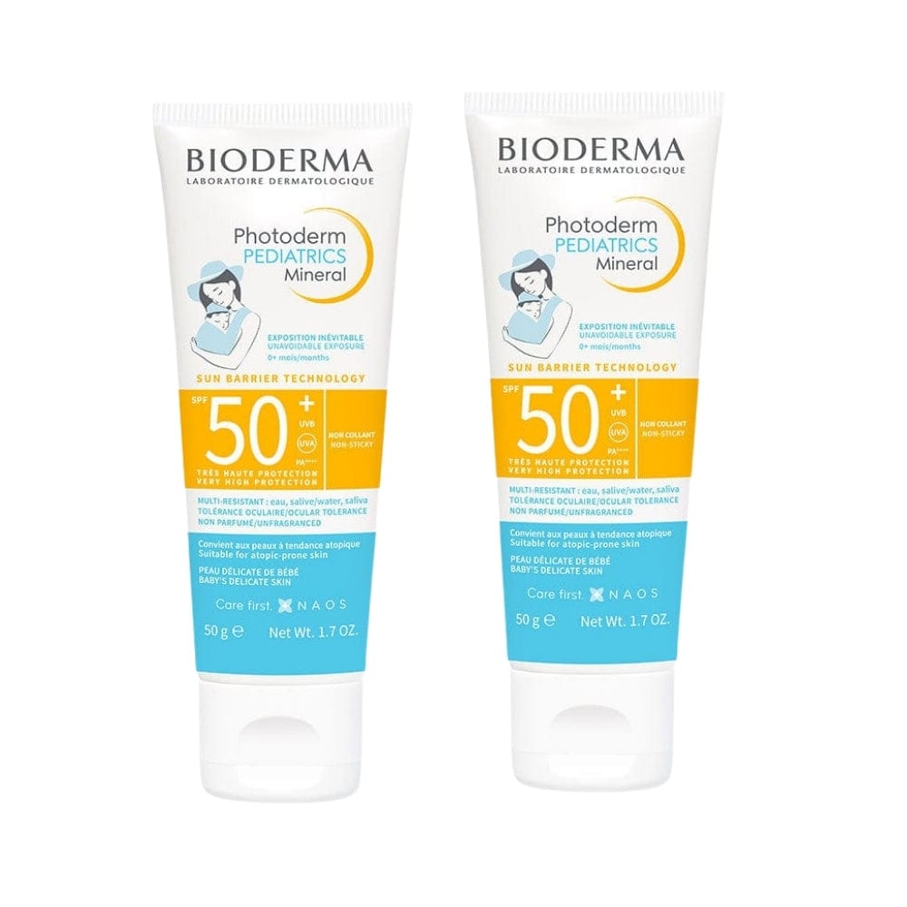 Bioderma Photoderm Pediatrics Mineral SPF50+ 50 ml -2 Pack - By Baano