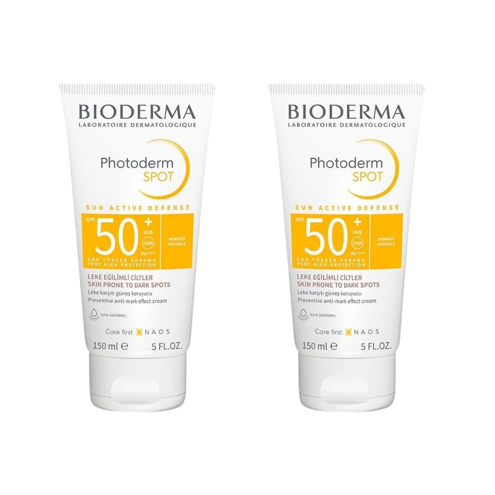 Bioderma Photoderm Spot SPF 50+ Anti-Spot Sunscreen 150 ml -2 Pack - By Baano