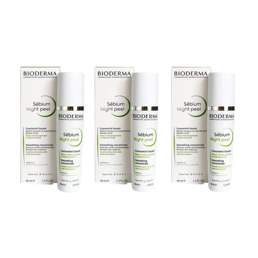 Bioderma Sebium Night Peel 40 Ml 3 Pack - By Baano