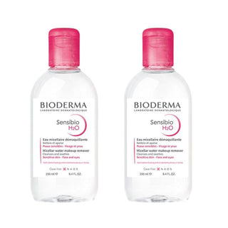 Bioderma Sensibio H2O Face and Make-up Cleansing Water 250 ml -2 Pack