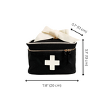 Meds and First Aid Storage Box, Black - By Baano