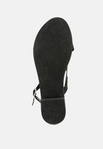 Snuggle Slingback Flat Sandals