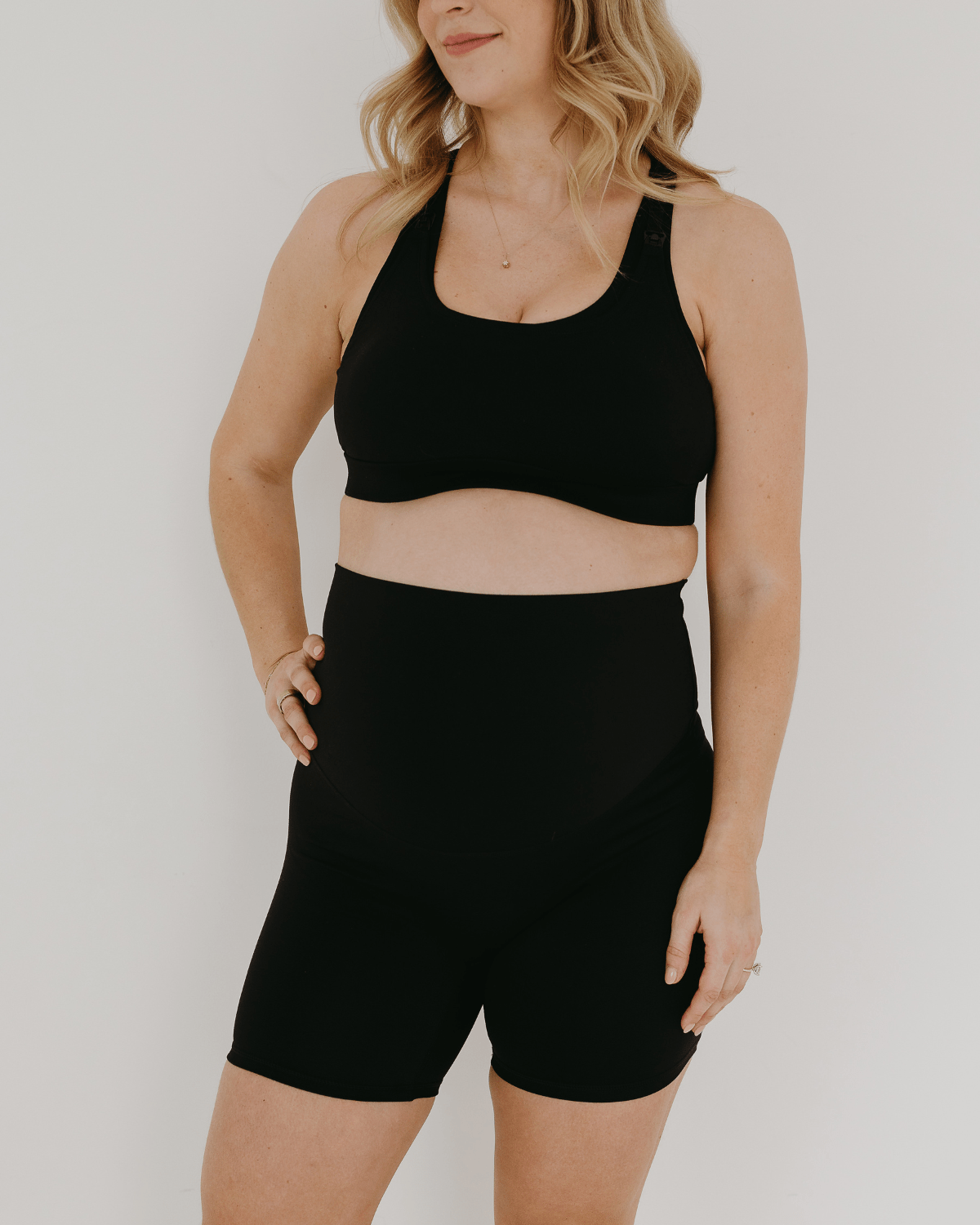 AXK CORE Maternity Bike Short - Black