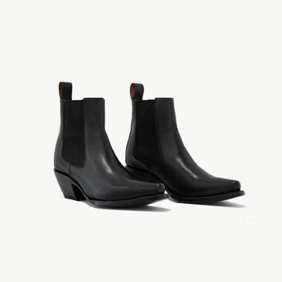 The Sandra Boot in Matte Black - By Baano
