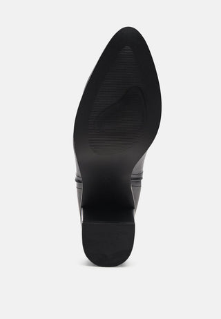 Block Heeled Chelsea Boots