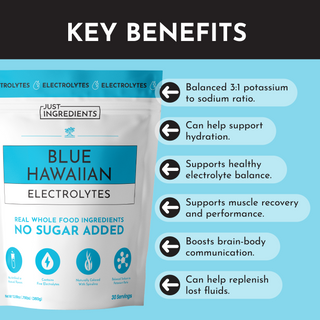 Blue Hawaiian Electrolytes - By Baano