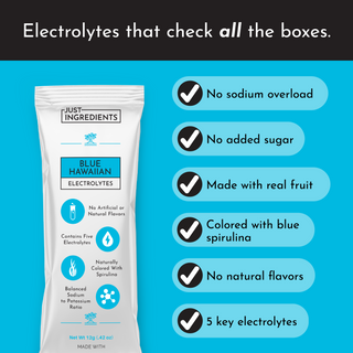 Blue Hawaiian Electrolytes Stick - By Baano