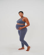 AXK CORE Curve Maternity Legging - Blue