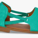 Turquoise Peep Toes