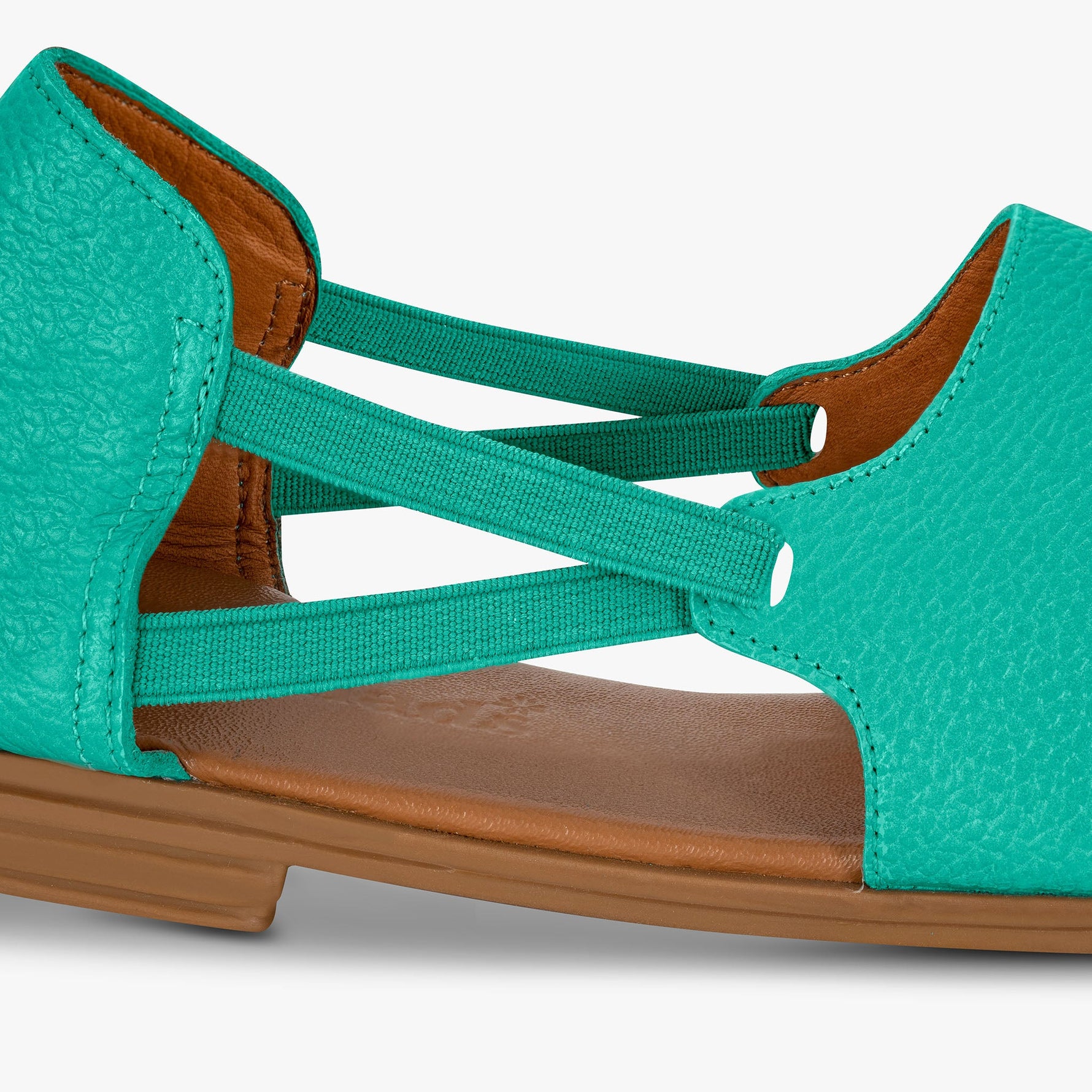 Turquoise Peep Toes